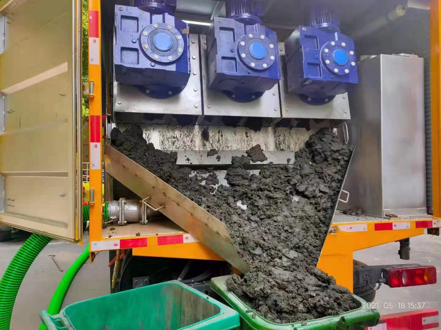 景洪化粪池清掏城市维护站-泥浆净化干湿分离处理